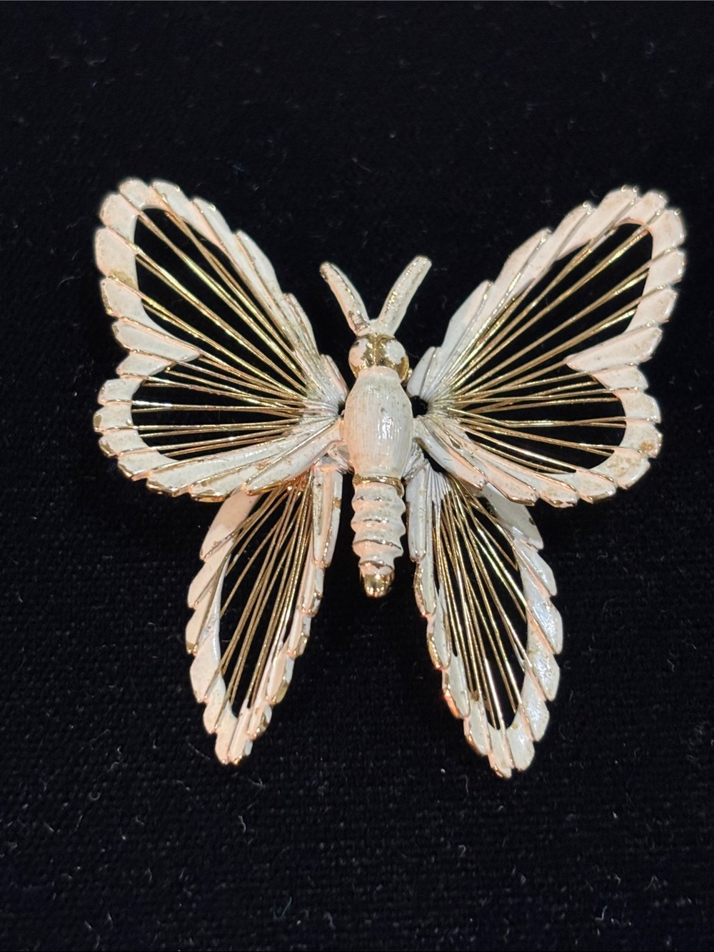 VTG Monet Butterfly Brooch